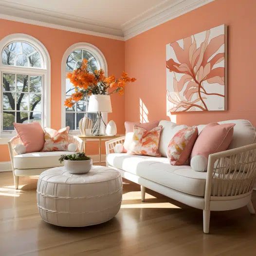 Peach Fuzz: 2024 Pantone Color Inspirations For Your Home!